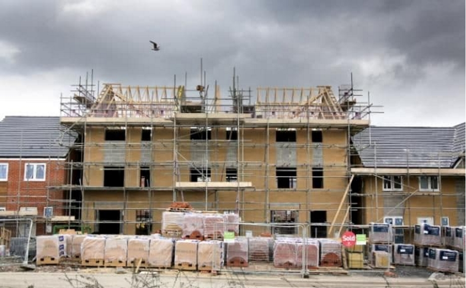er worden te weinig huizen gebouwd in de UK