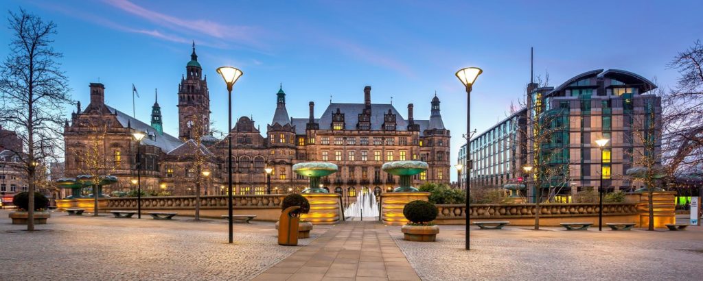 Sheffield - zwevend tussen oud en nieuw