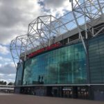 Old Trafford Manchester united - toneel van een vatsgoedbeurs